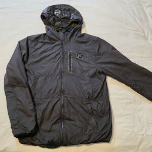 Hurley Charcoal Windbreaker Jacket
